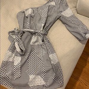 One shoulder mini dress